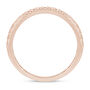 Black Diamond Band in 10K Rose Gold &#40;1/2 ct. tw.&#41;