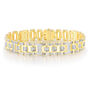 Men&rsquo;s Diamond Bracelet in 10K Yellow Gold &#40;1 1/2 ct. tw.&#41;