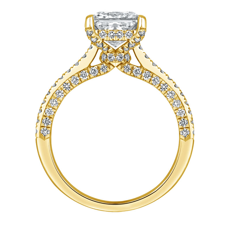 Morgan Lab Grown Diamond Engagement Ring in 14K Yellow Gold &#40;2 7/8 ct. tw.&#41;