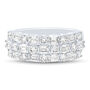 Limited Edition Lab Grown Diamond Three-Row Band in 14K Gold &#40;2 ct. tw.&#41;