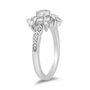 Elsa Frozen 10th Anniversary Diamond Snowflake Ring in Sterling Silver