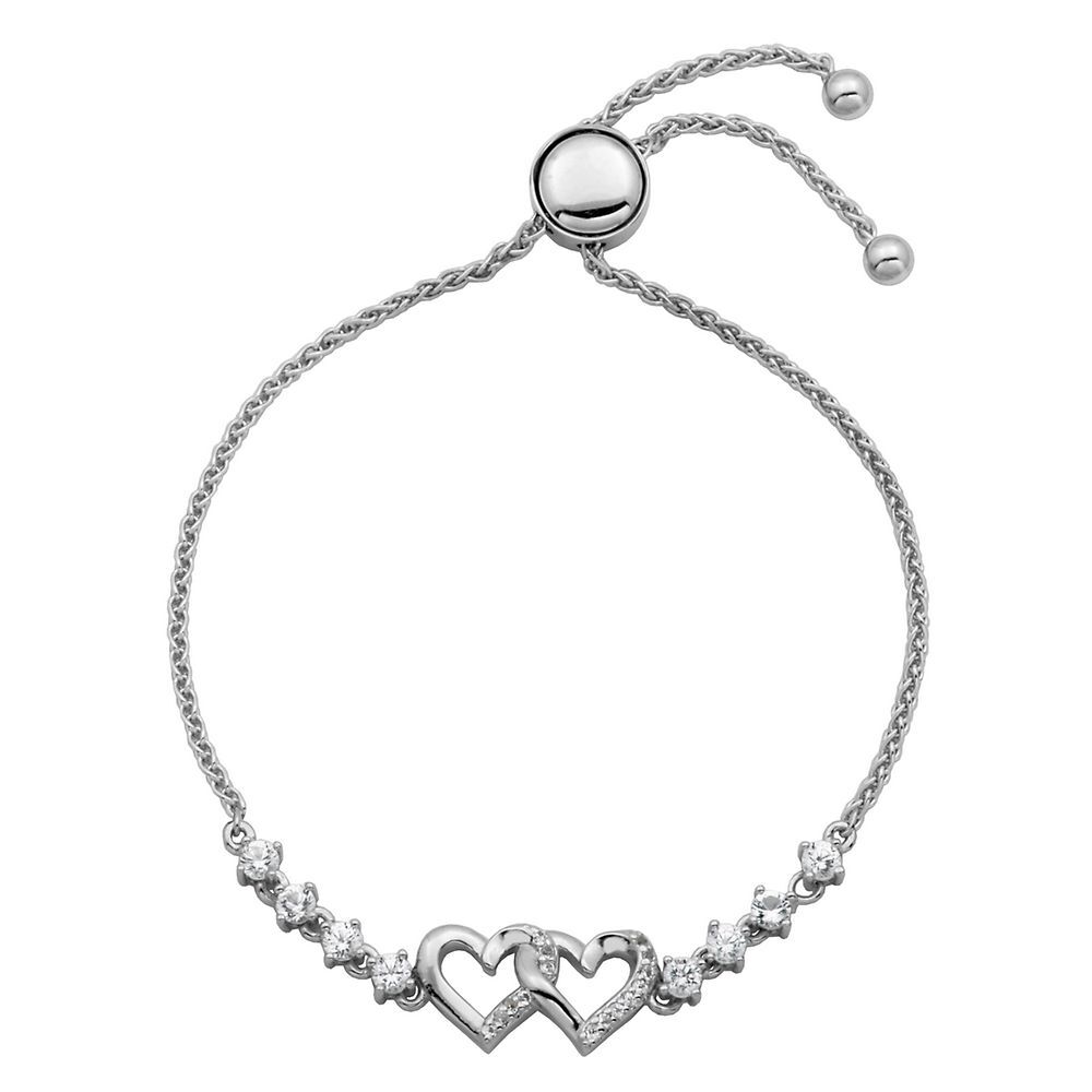 925 Sterling Silver Chain Bracelet with Diamond Cut Beads For Women –  namana.london