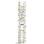 Lab Grown Oval Diamond Eternity Band in 14K Yellow Gold &#40;3 ct. tw.&#41; 