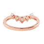 Lab Grown Diamond Contour Band in 14K Rose Gold &#40;1/2 ct. tw.&#41;