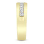 Men&#39;s lab grown diamond channel-set band in 10k gold &#40;1 ct. tw.&#41;