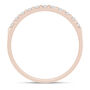 Diamond Band in 10K Rose Gold &#40;1/7 ct. tw.&#41;