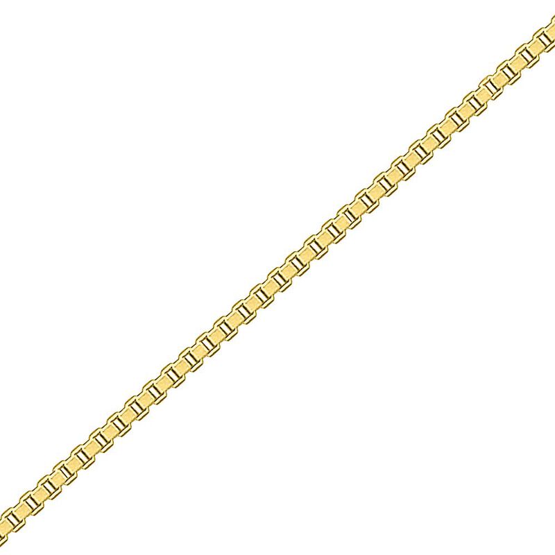 Adjustable Box Chain in 14K Yellow Gold, 20&quot;