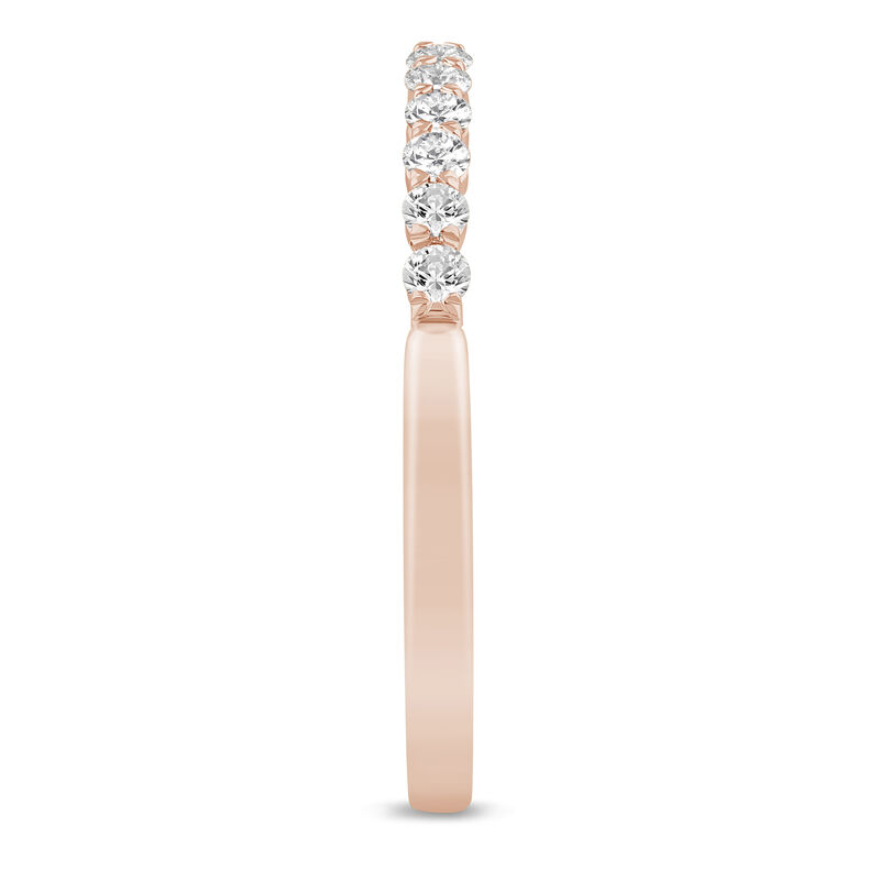 Round Diamond Open Band in 14K Rose Gold &#40;1/4 ct. tw.&#41;