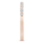 Round Diamond Open Band in 14K Rose Gold &#40;1/4 ct. tw.&#41;