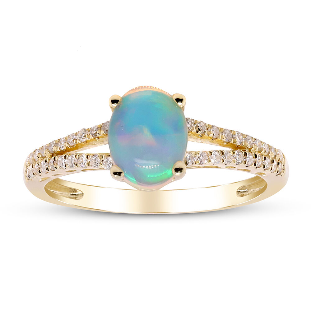 Helzberg diamonds opal deals ring