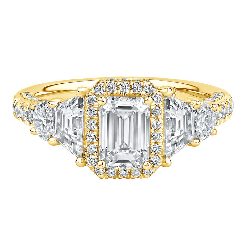 Lab Grown Diamond Engagement Ring in 14K Gold &#40;3 ct. tw.&#41;