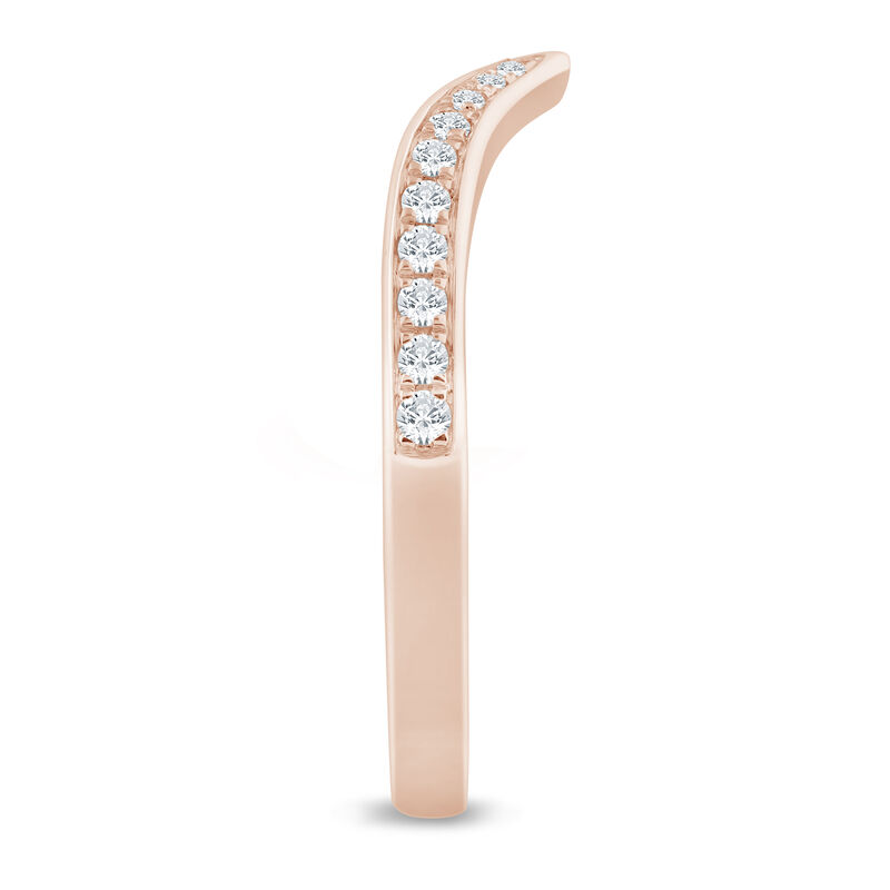 Diamond Open Band in 14K Rose Gold &#40;1/7 ct. tw.&#41;