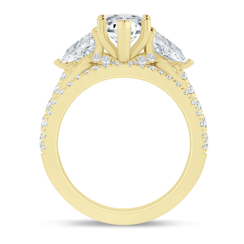 Kyra Lab Grown Diamond Bridal Set in 14K Yellow Gold &#40;3 5/8 ct. tw.&#41;