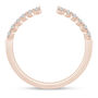 Round Diamond Open Band in 14K Rose Gold &#40;1/4 ct. tw.&#41;