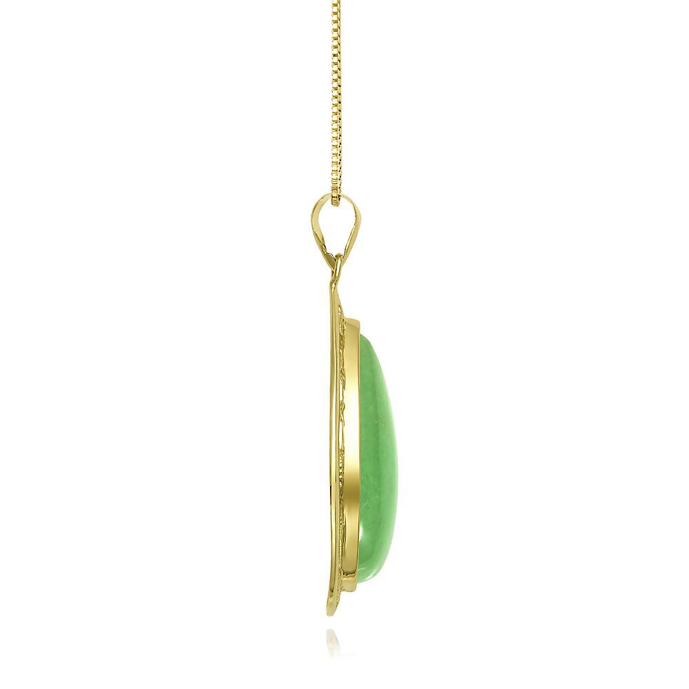 NECKLACE - Mini ever jade disc necklace | Ginette NY