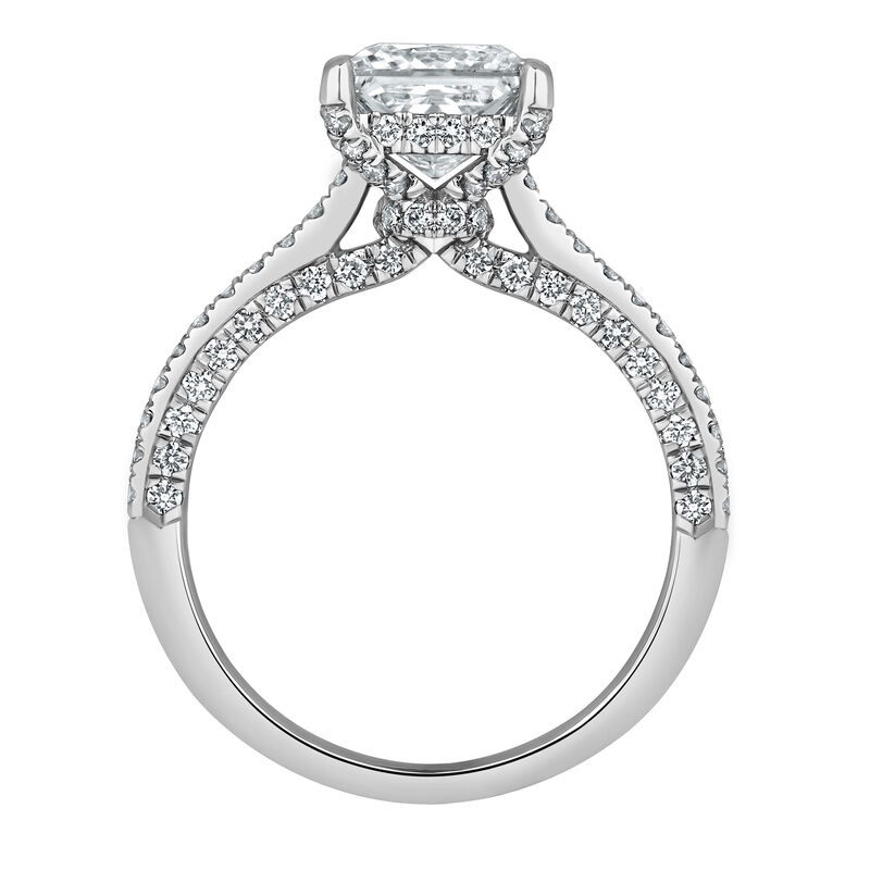 Morgan Lab Grown Diamond Engagement Ring in 14K White Gold &#40;2 7/8 ct. tw.&#41;