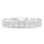 Lab Grown Diamond Channel-Set Band in 14K White Gold &#40;1 ct. tw.&#41;