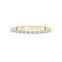 Diamond Baguette Horizontal Bar Ring in 14K Yellow Gold &#40;1/7 ct. tw.&#41;