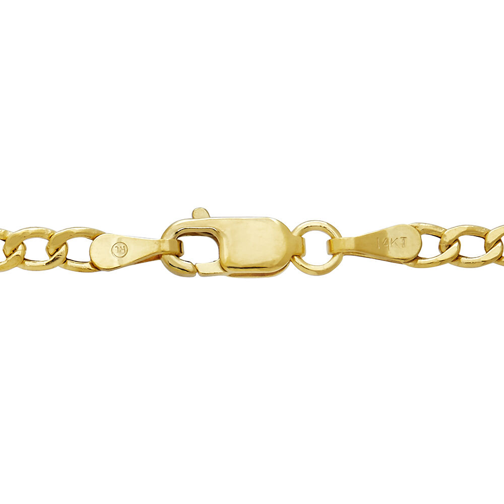 Figaro Link Chain in 14K Yellow Gold, 2.6mm, 20”