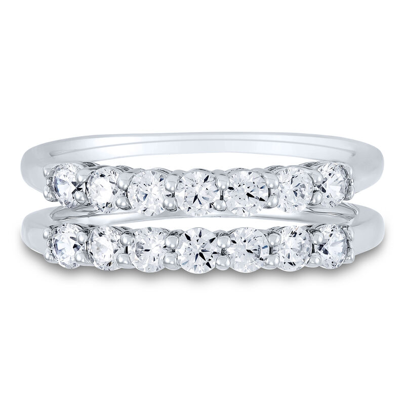 Lab Grown Diamond Ring Enhancer in 14K White Gold &#40;2 ct. tw.&#41;