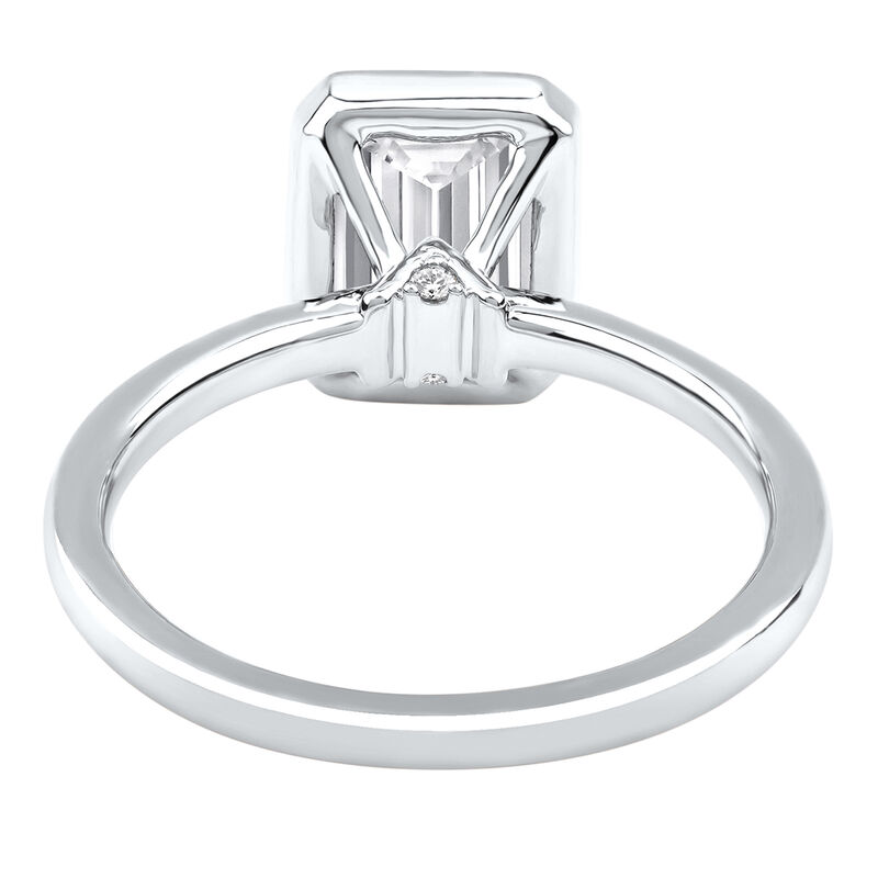 Kira Lab Grown Diamond Emerald-Cut Engagement Ring in 14K Gold
