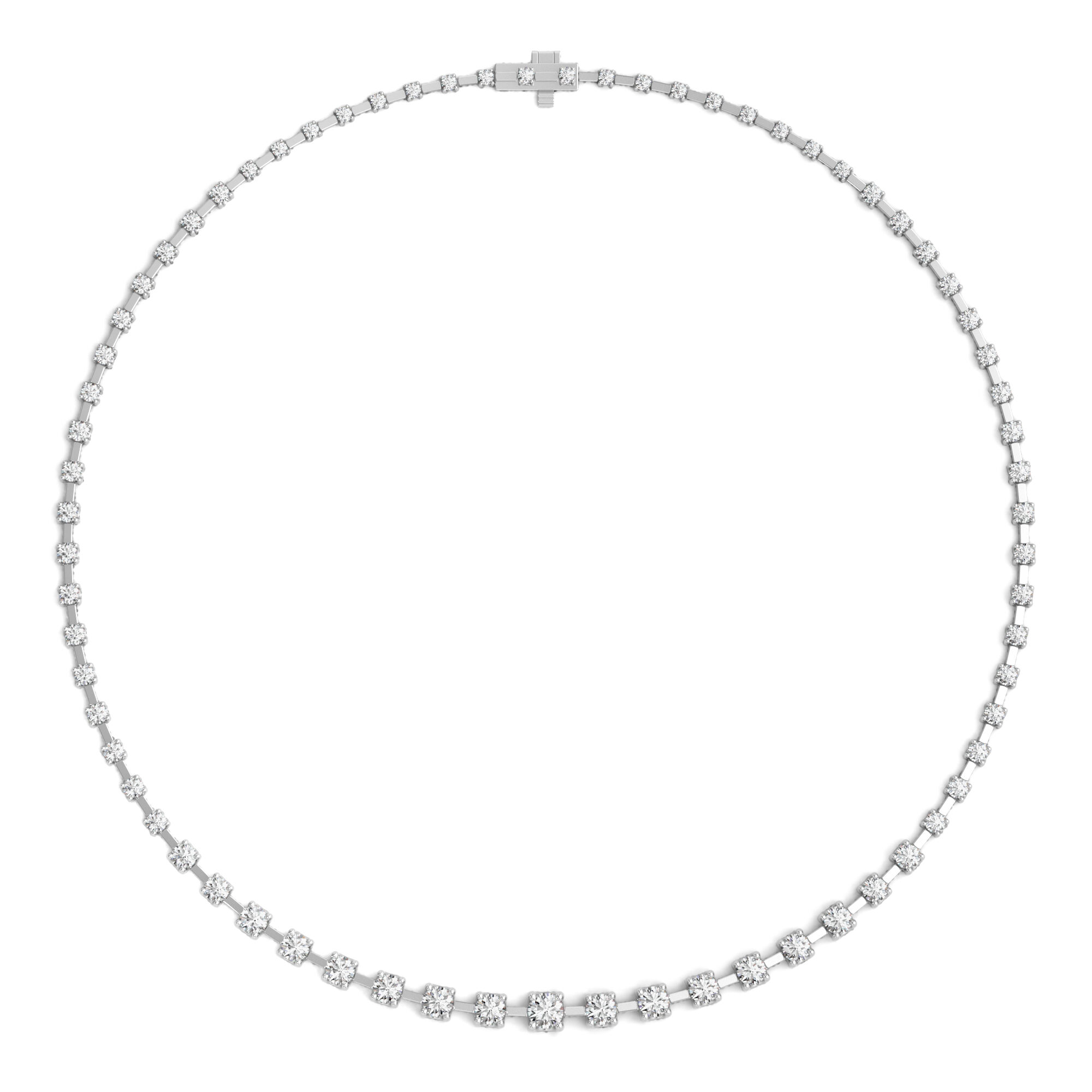 Muna Diamond Cluster Lariat Drop Necklace | Designer Fine Jewelry by Sara  Weinstock