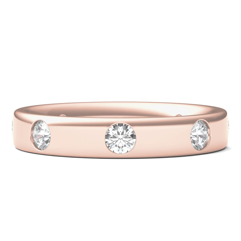 Lab Grown Diamond Anniversary Band in 14K Rose Gold &#40;3/4 ct. tw.&#41;