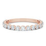 Lab Grown Diamond Wedding Band in 14K Rose Gold &#40;1/2 ct. tw.&#41;