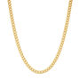 Cuban Chain Necklace in Vermeil, 3.6MM, 17&quot;