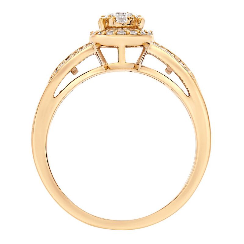 1/2 ct. tw. Diamond Ring in 10K Yellow Gold