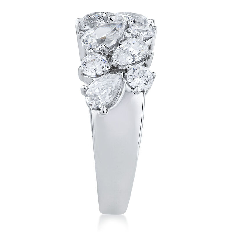Lab Grown Diamond Multi-Stone Band in 14K White Gold &#40;3 ct. tw.&#41;