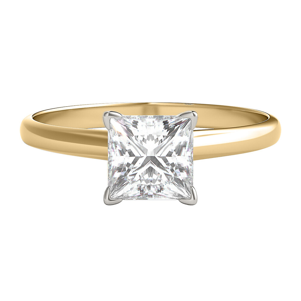 Helzberg princess sale cut engagement rings