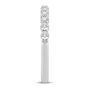 Lab Grown Round Diamond Open Band in 14K White Gold &#40;1/2 ct. tw.&#41;