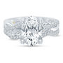 Adalyn Lab Grown Bridal Set in 14K White Gold &#40;3 1/2 ct. tw.&#41;