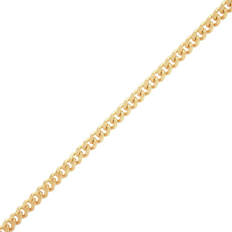 Cuban Chain Necklace in Vermeil, 3.6MM, 17&quot;