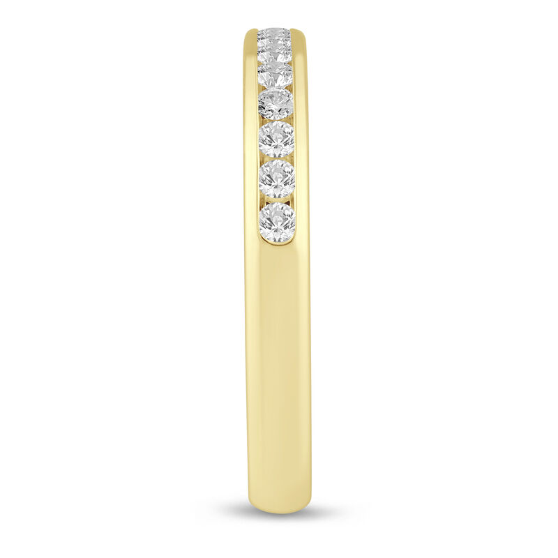 Lab Grown Diamond Channel-Set Band in 14K Yellow Gold &#40;1/4 ct. tw.&#41;