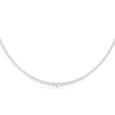 4 ct. tw. Diamond Necklace in 14K White Gold