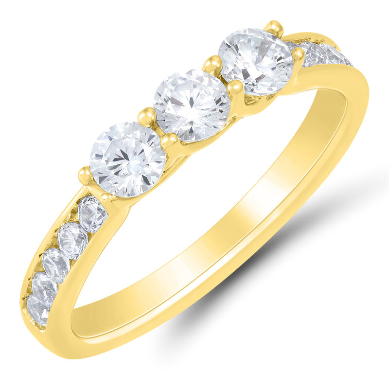 Lab Grown Diamond Bridal Set in 14K Yellow Gold &#40;2 ct. tw.&#41;