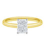 Diamond Radiant-Cut Solitaire Engagement Ring in 14K Yellow Gold &#40;1 ct.&#41;