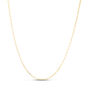 Adjustable Paperclip Chain Necklace in 14K Yellow Gold, 1.5mm, 22&rdquo;