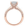 Morgan Lab Grown Diamond Engagement Ring in 14K Rose Gold &#40;2 7/8 ct. tw.&#41;