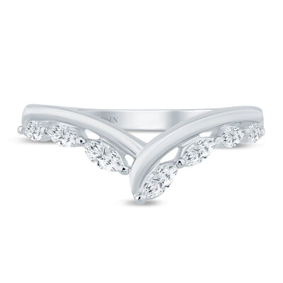 Diamond Contour Band in 14K Gold (1/3 ct. tw.)