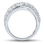 Lab-Grown Diamond Crossover Ring in 14K White Gold &#40;1 3/4 ct. tw.&#41;