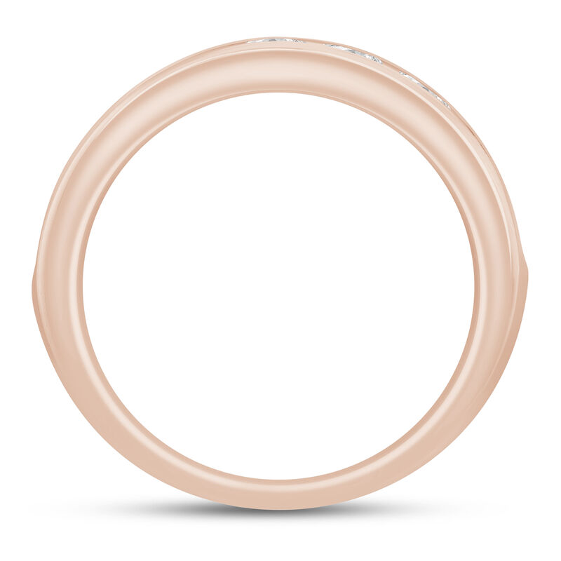 Lab Grown Diamond Channel-Set Band in 14K Rose Gold &#40;1 1/2 ct. tw.&#41;