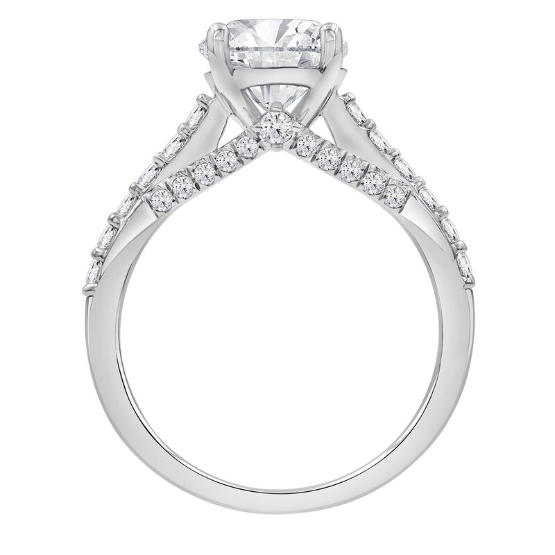 Daphne Lab Grown Round Diamond Engagement Ring in Platinum &#40;2 1/2 ct. tw.&#41;