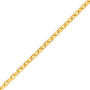 Men&rsquo;s Solid Link Chain in 14K Yellow Gold, 2.3MM, 22&rdquo;