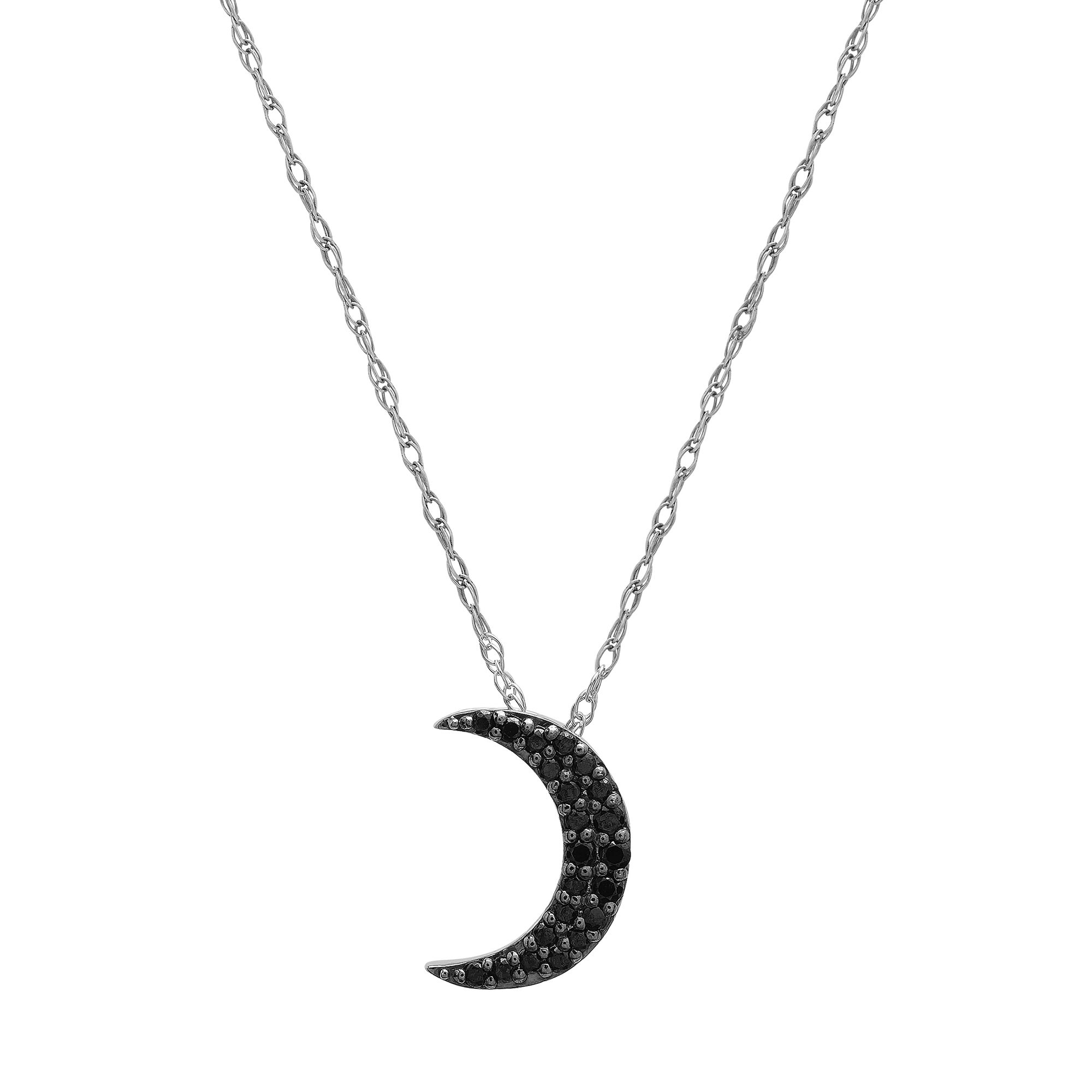 HYT Jewelry platinum and diamond pendant necklace - Black
