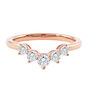 Lab Grown Diamond Contour Band in 14K Rose Gold &#40;1/2 ct. tw.&#41;