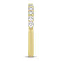 Lab Grown Round Diamond Open Band in 14K Yellow Gold &#40;1/2 ct. tw.&#41;