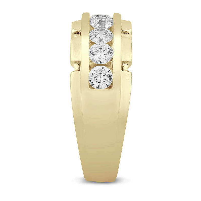 Men&rsquo;s Lab Grown Diamond Band in 10K Gold &#40;1 &frac12; ct. tw.&#41;